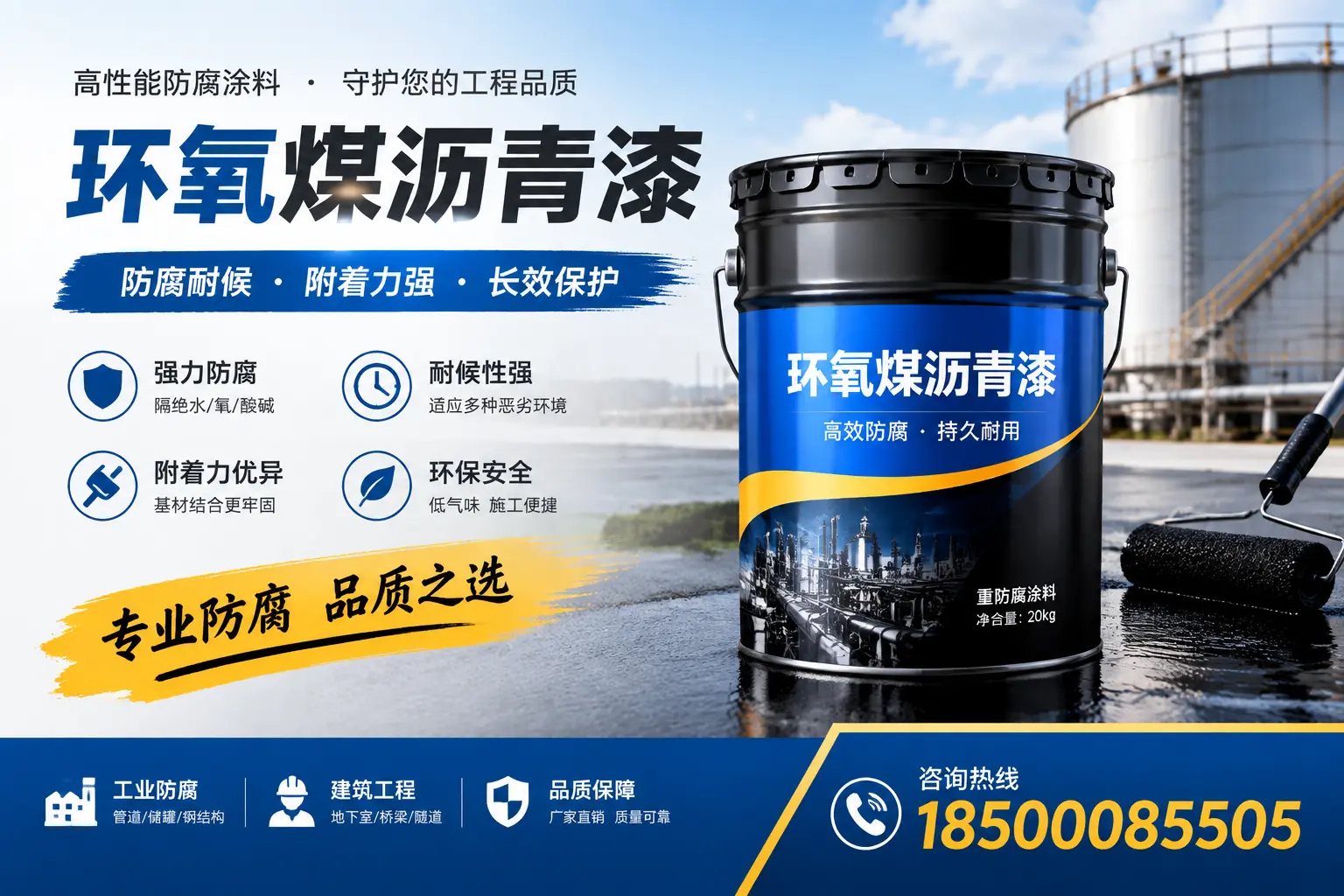 如何选择适合的环氧煤沥青漆？金华市场选型指南